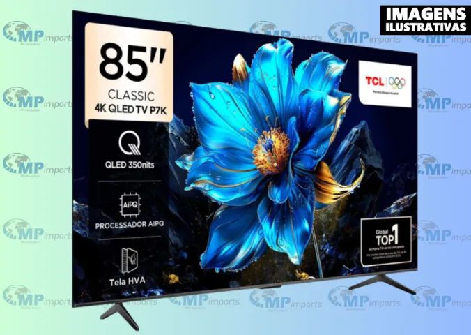 Loja MP Imports: Smart TV TCL 85 Polegadas QLED 4K  WiFi Bluetooth Google TV HDR10+ - Foto 2