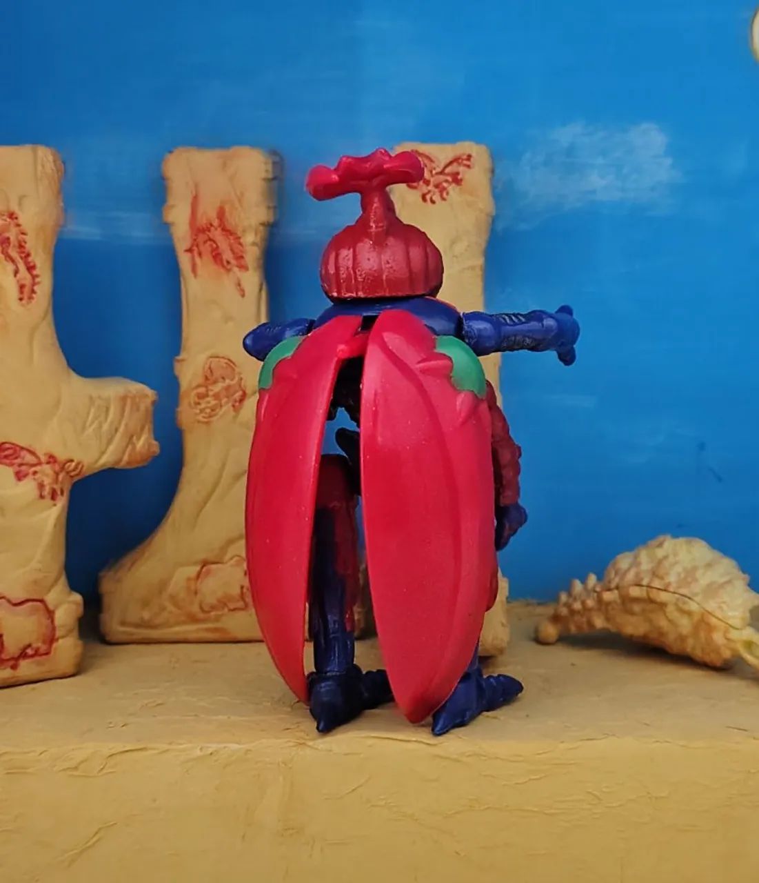 Boneco do digimon adventure - Atlurkabuterimon - Foto 4