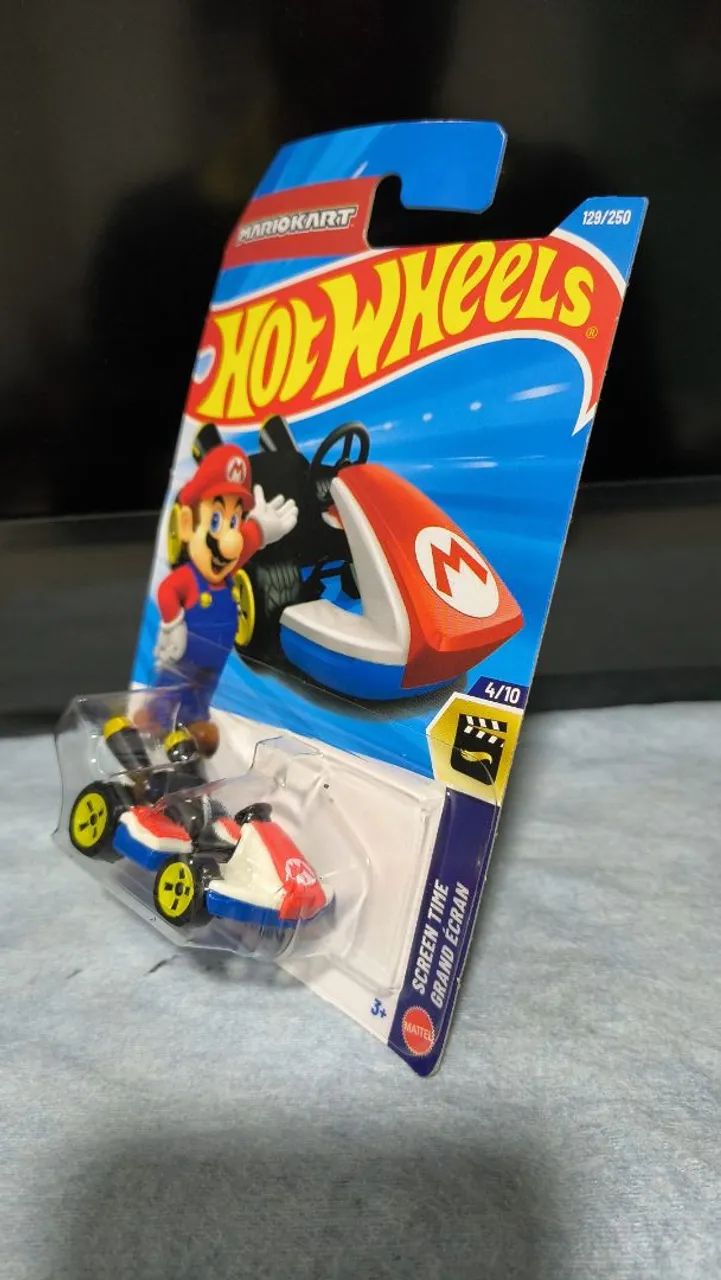 Hotwheels Silver Series Spiderman e Mario Kart  - Foto 4