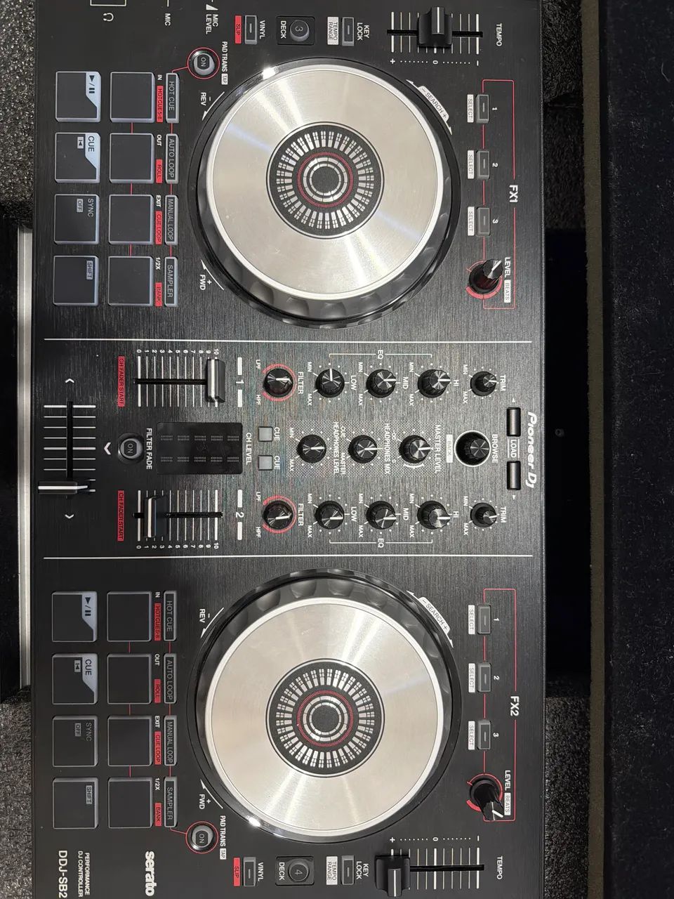 Controladora DDJ SB2 PIONEER com caixa protetora