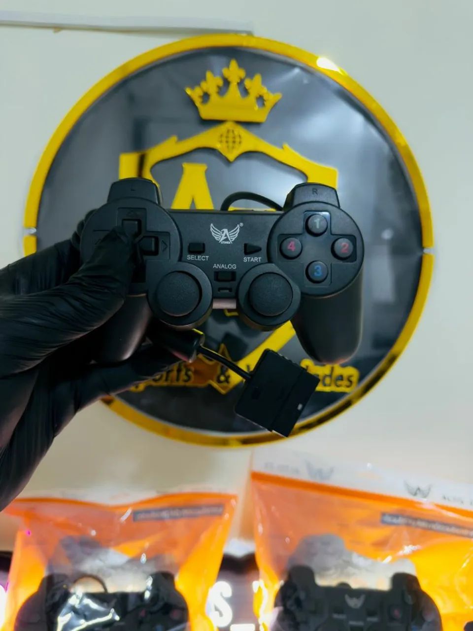 Controle PS2 com fio  - Foto 4