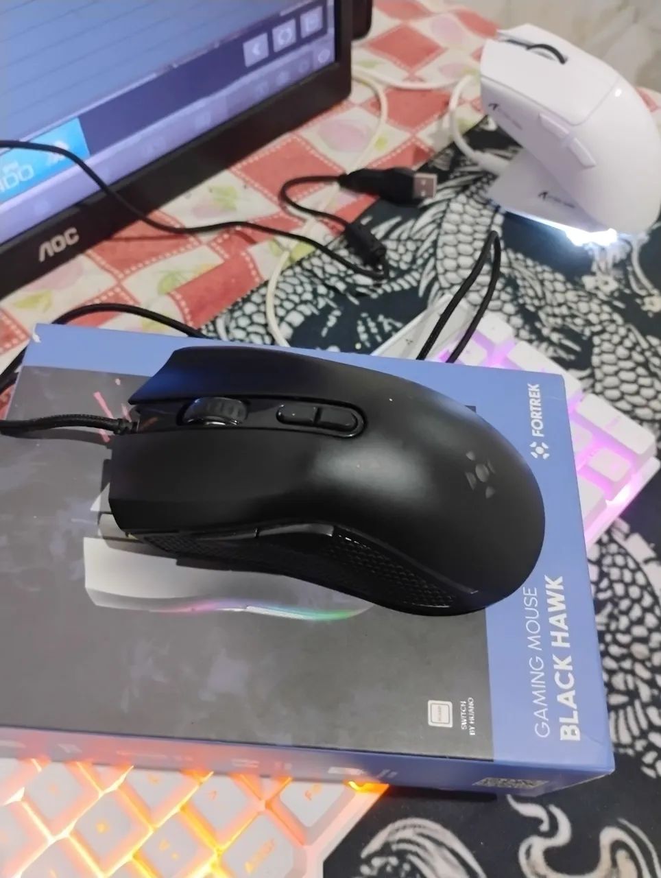 Mouse fortrek Black hawk - Foto 3