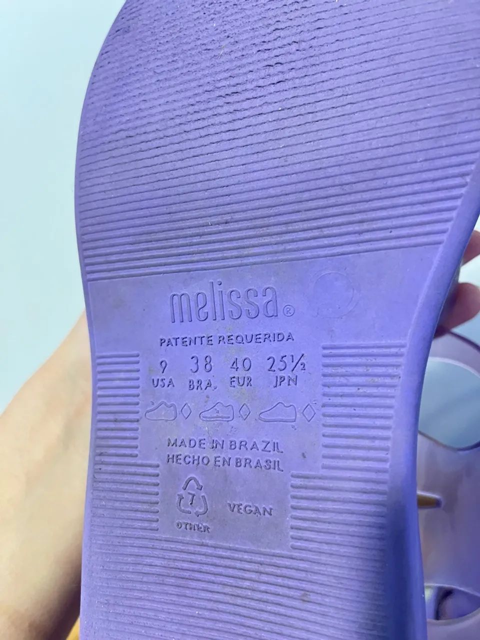 Melissa Possession Platô Roxa - Foto 4