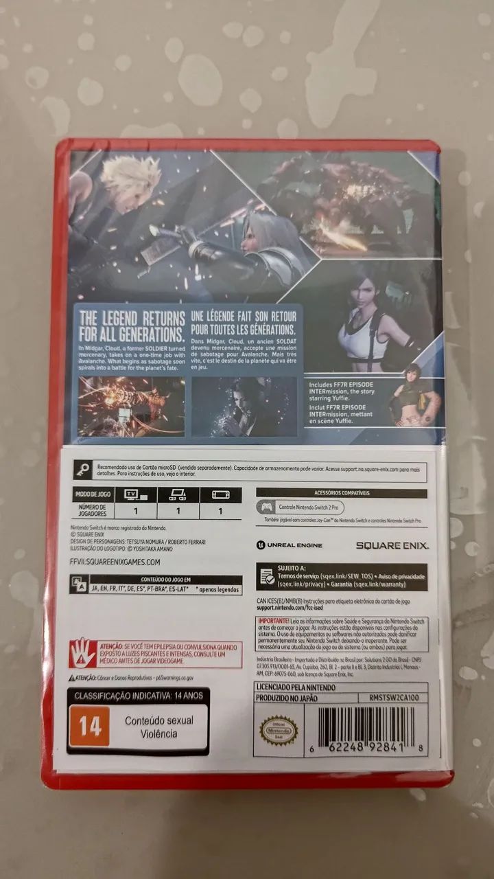 Final Fantasy 7 Remake Integrade Nintendo Switch 2 - Foto 2