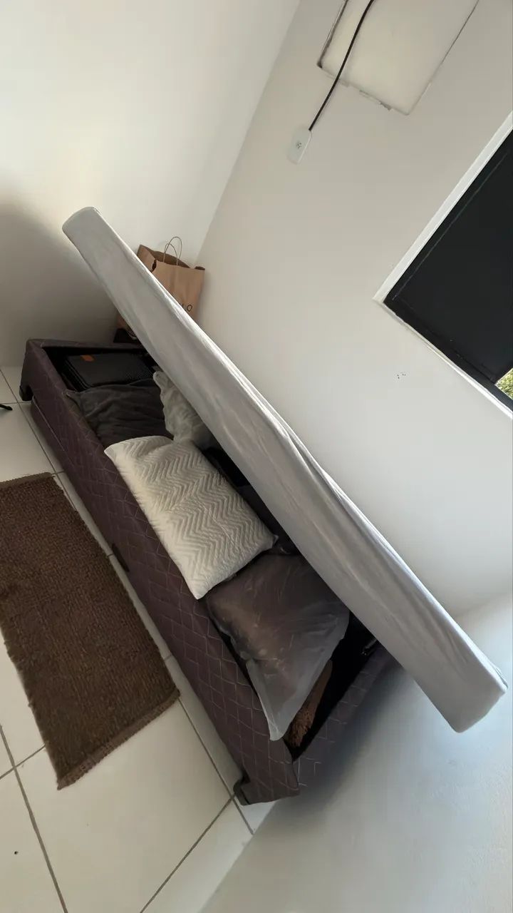 Bi cama de solteiro com baú  - Foto 4