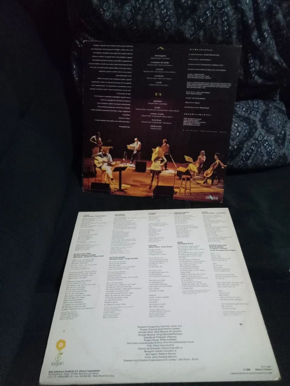 2 LPs discos de Vinil Vania Bastos & Eduardo Gudin e 1986 - Foto 2