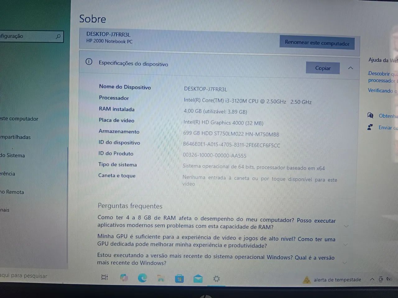Notebook básico (troco por bicicleta) - Foto 4