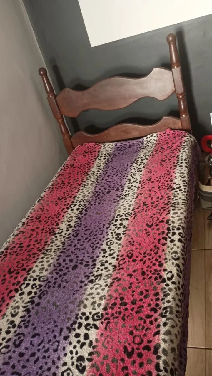 Cama de sucupira solteiro  - Foto 4