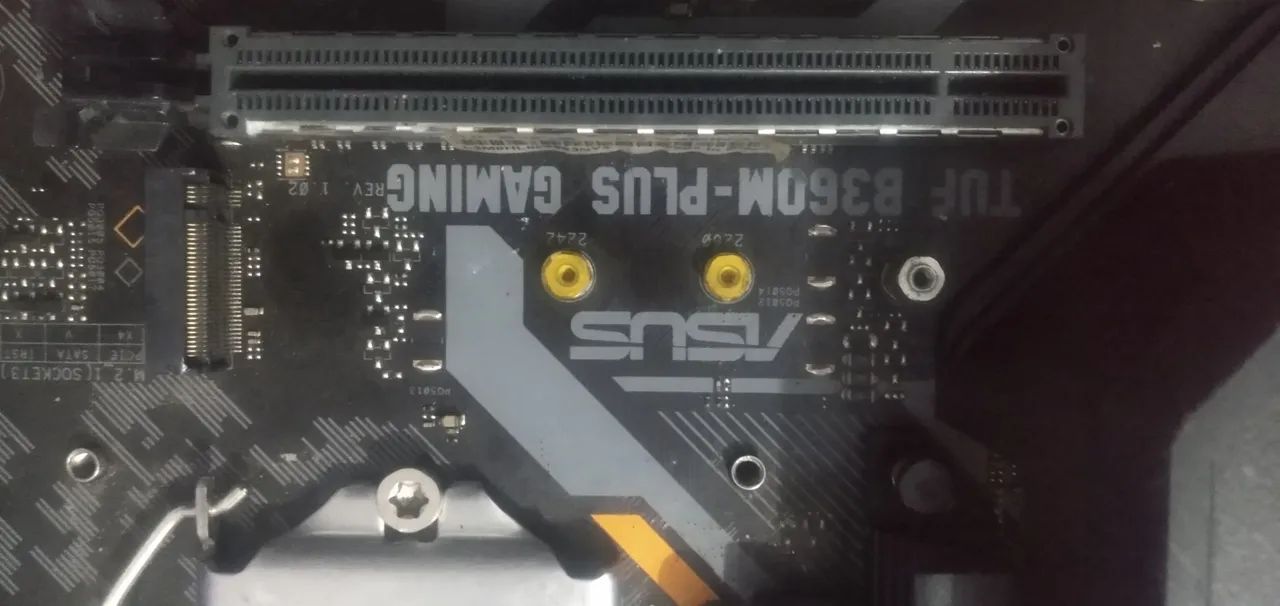 Placa mãe b360m plus gaming defeito - Foto 2
