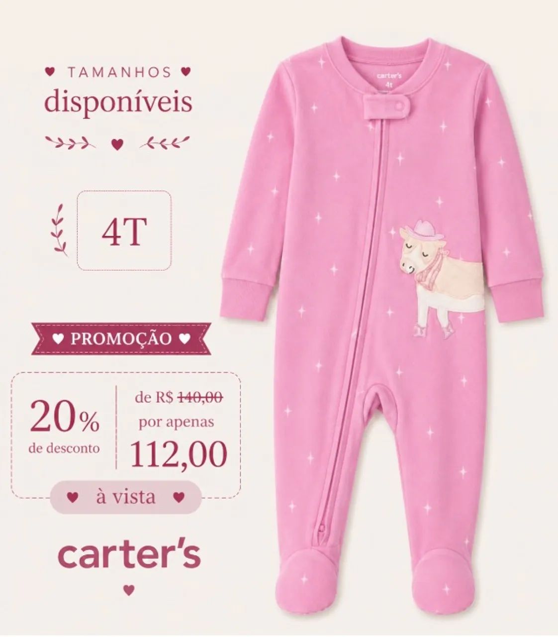 Roupa nova com etiqueta Carter?s  - Foto 3
