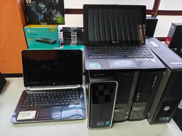 lote de informática scrap unicamp leia o anuncio - Foto 2