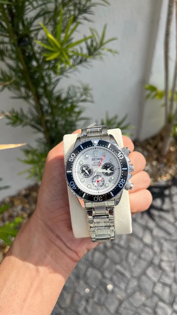 Relógio seiko solar