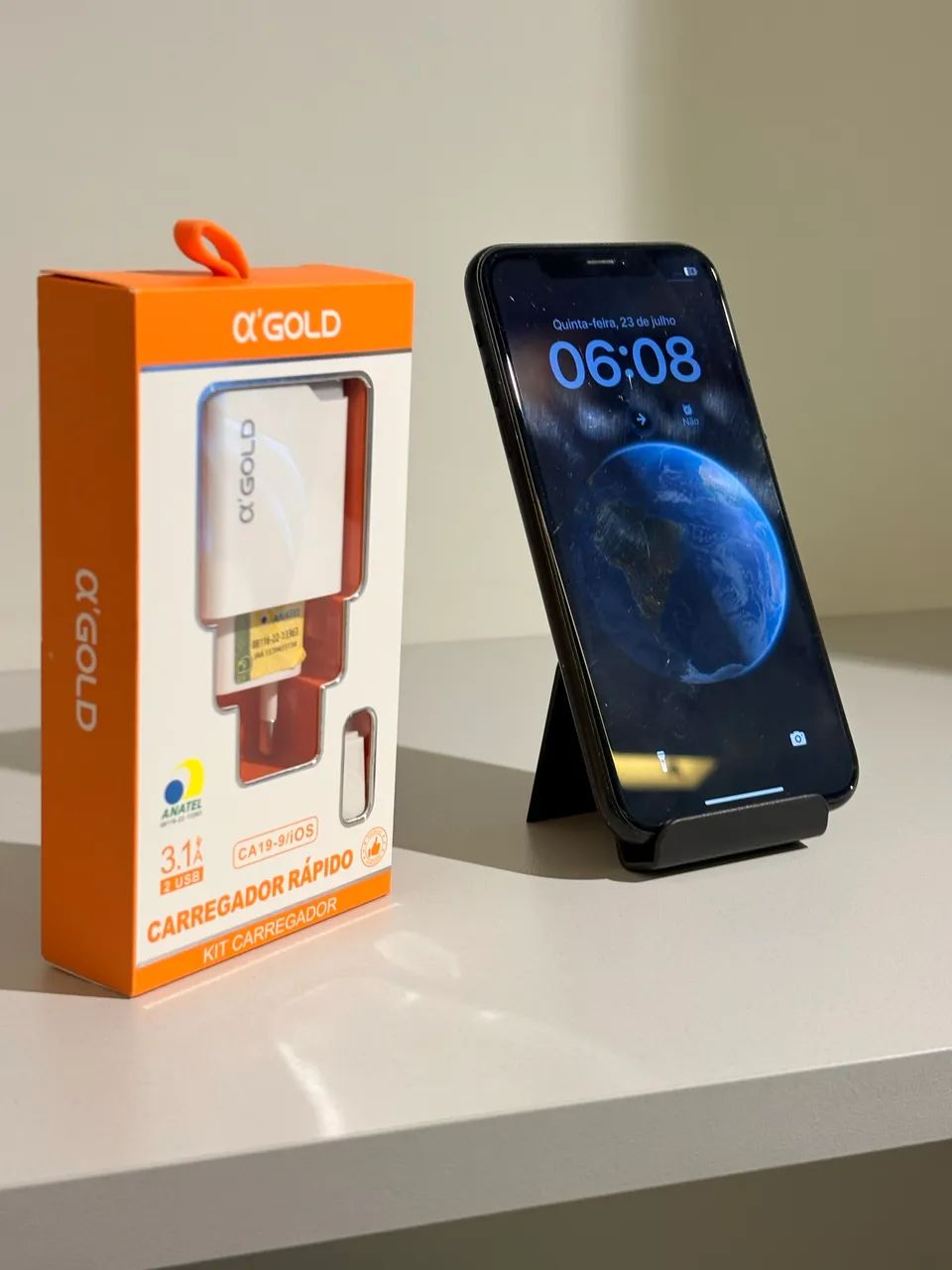 iPhone XR 64GB preto  - Foto 4