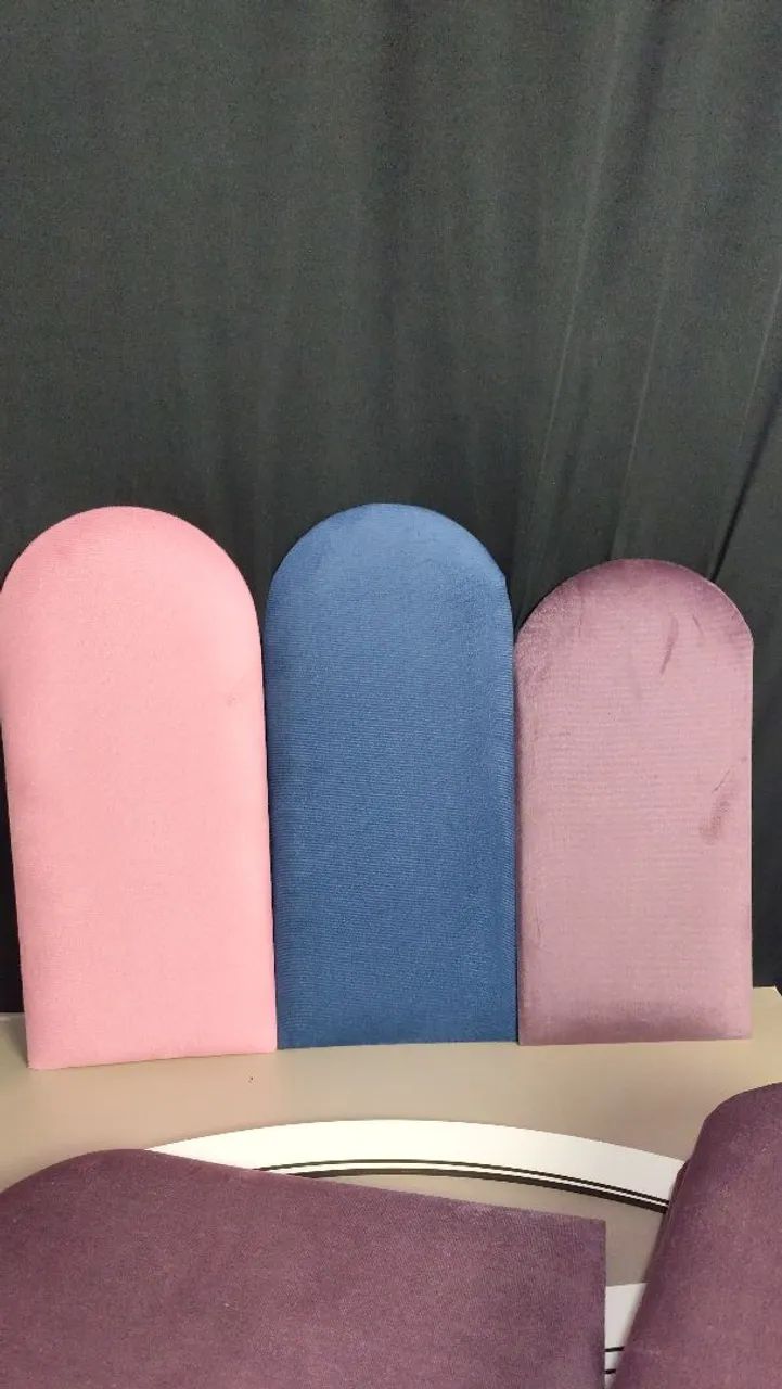 Cabeceira de cama nuvem 7 peças