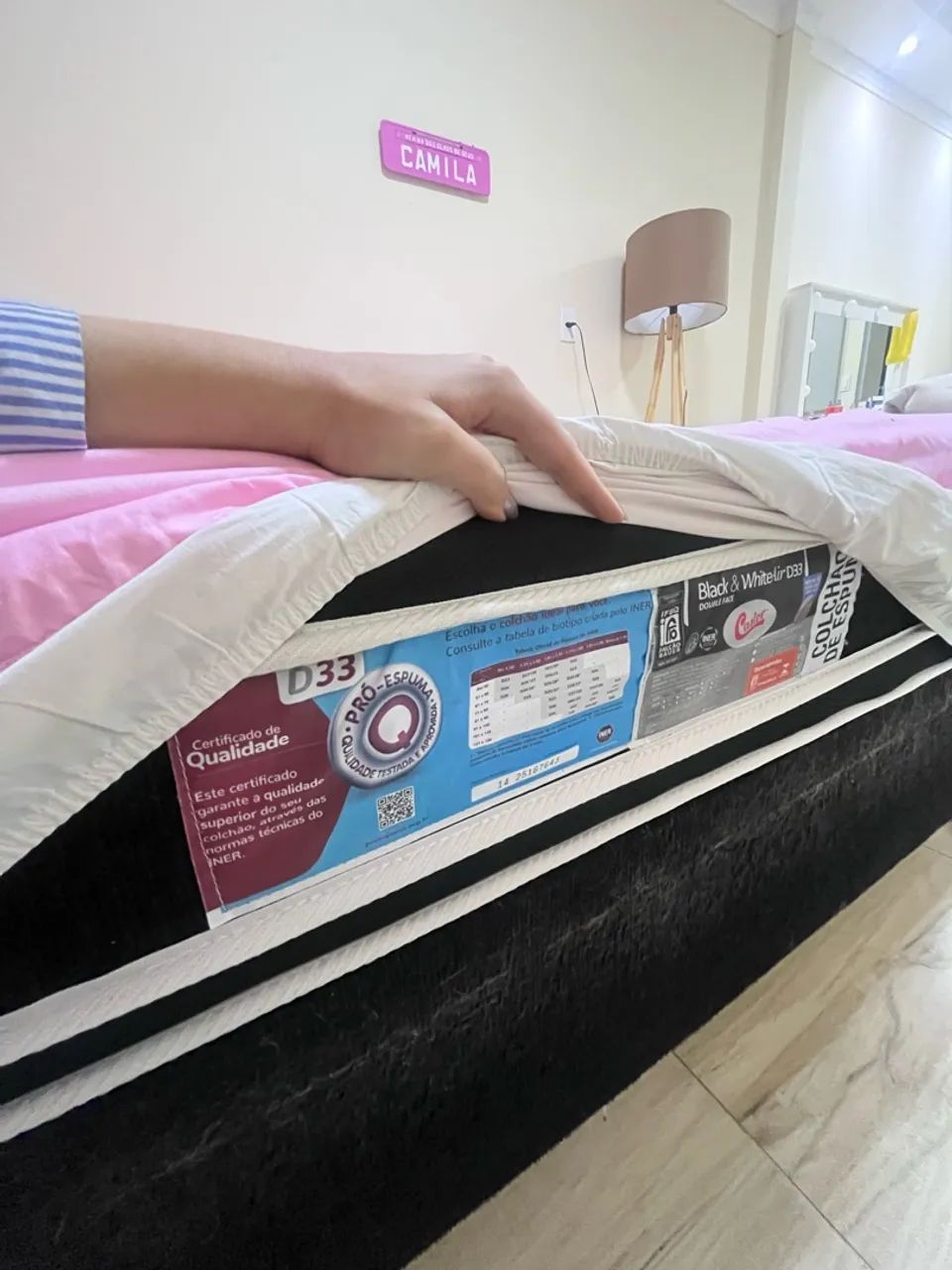 Cama box + colchão castor QUEEN SIZE - Foto 2