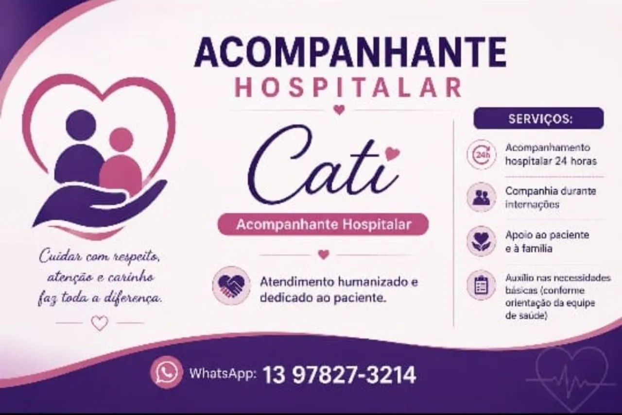 Acompanhante hospitalar 