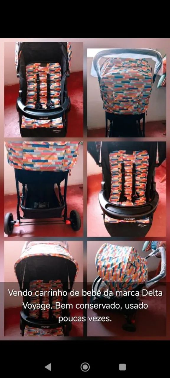 Carinho de bebê da marca Delta Voyage  - Foto 2