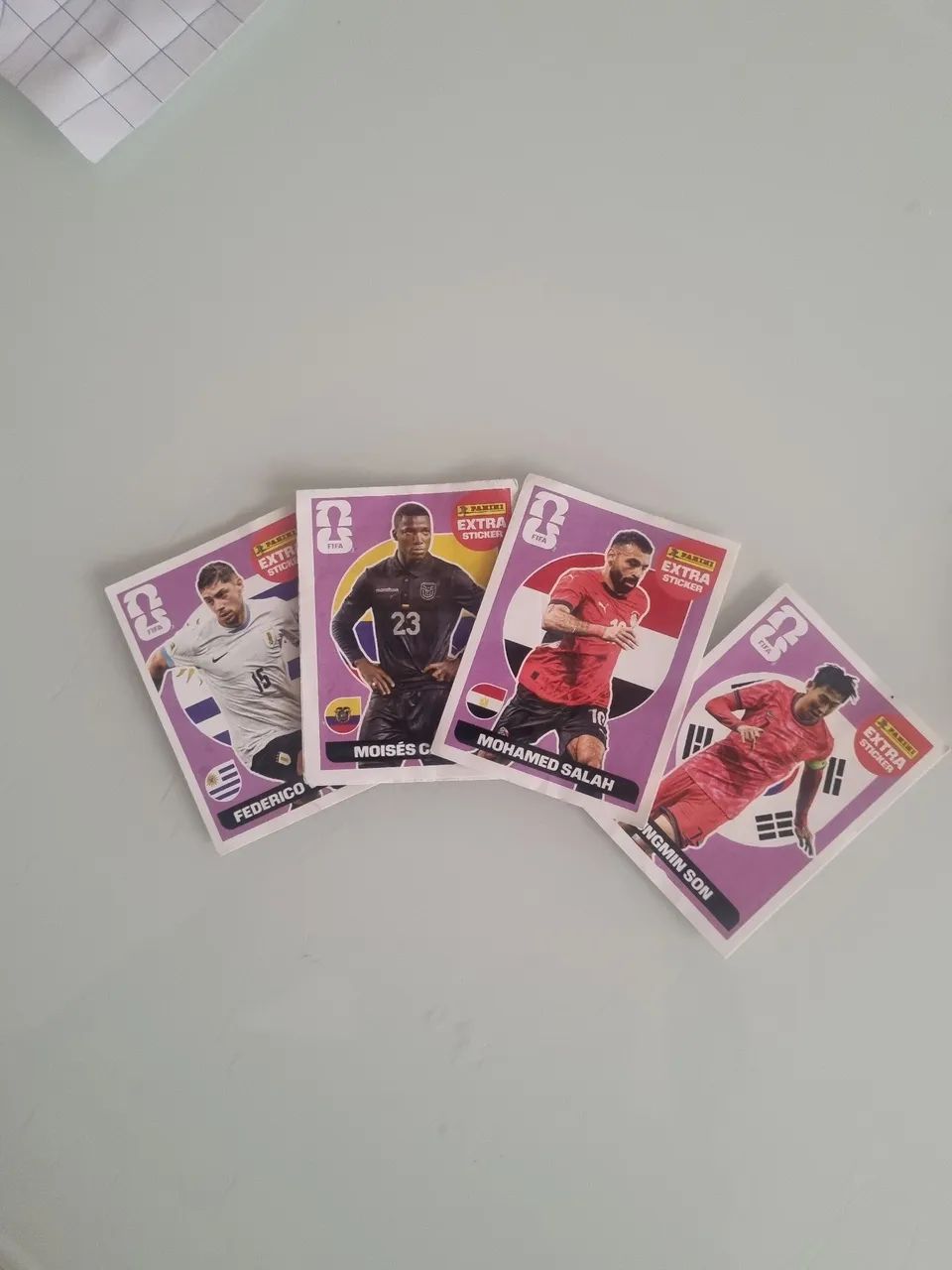 Figurinhas extra Copa 