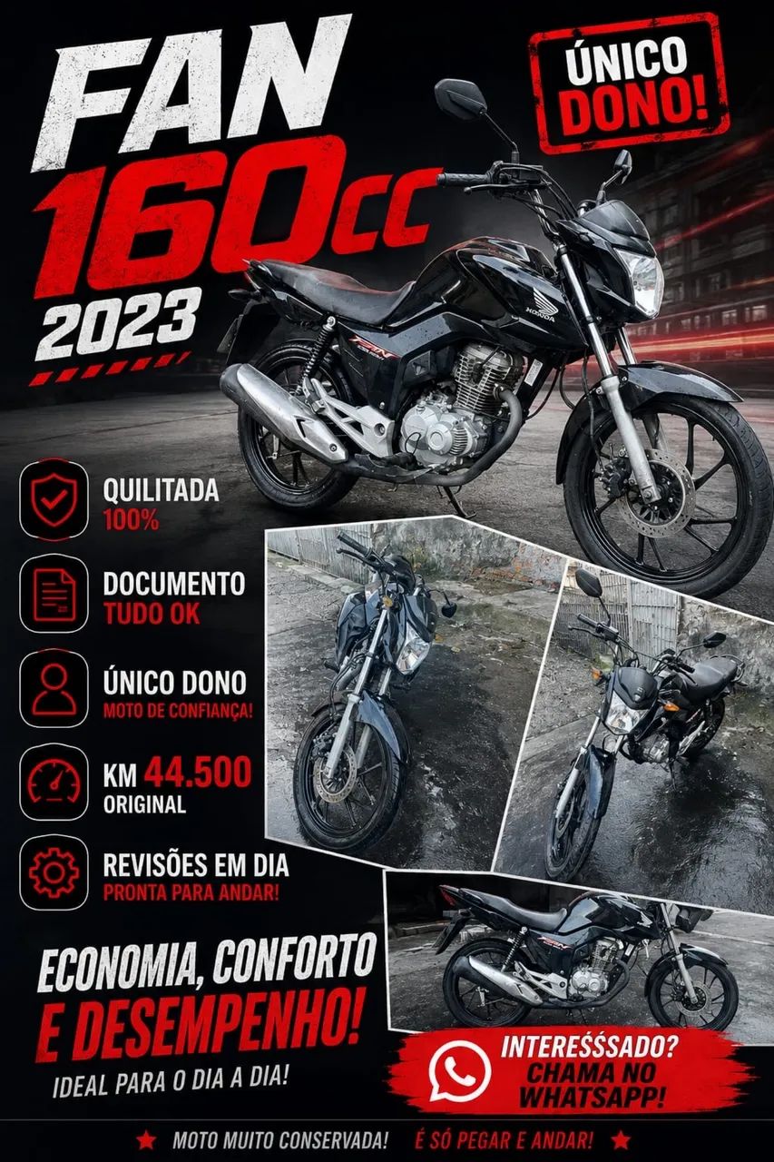 Desapego fan 160cc - Foto 2