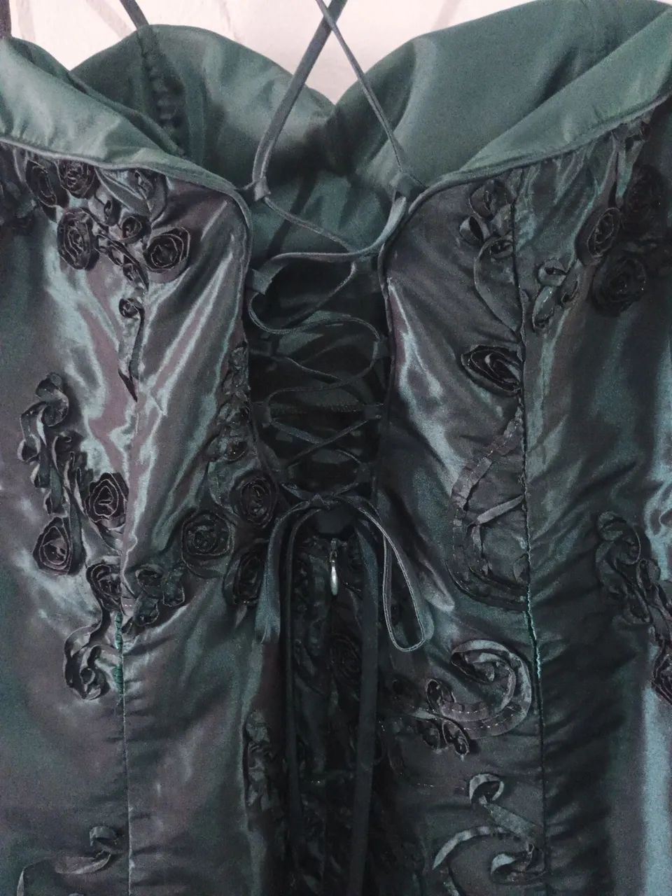 Vestido verde de baile - Foto 2