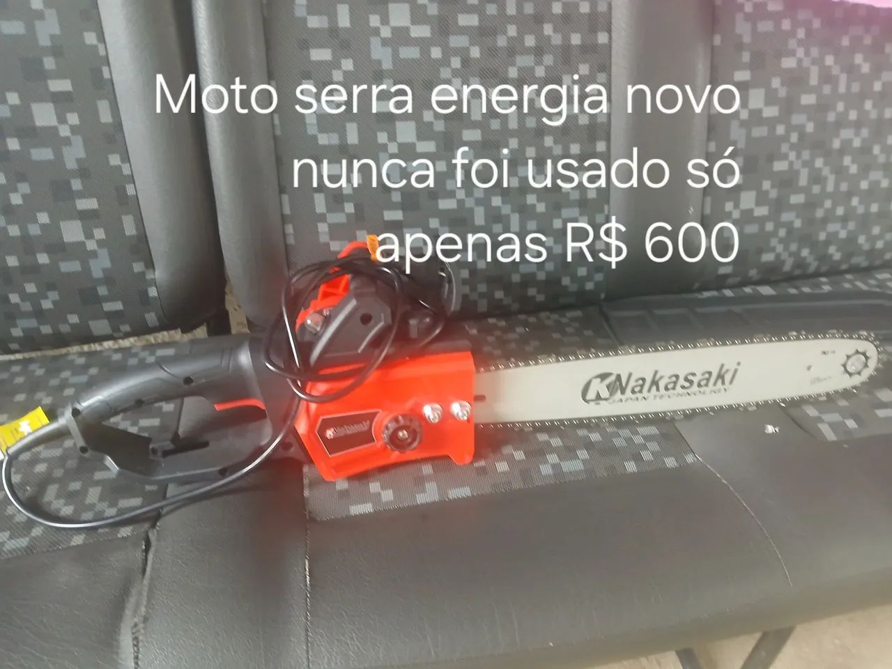 Vende-se  moto serra energia   novo  nunca foi usado 600 - Foto 3