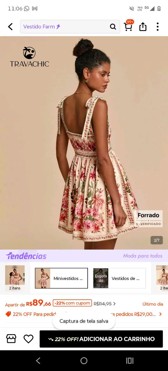 Vestido shein - Foto 2