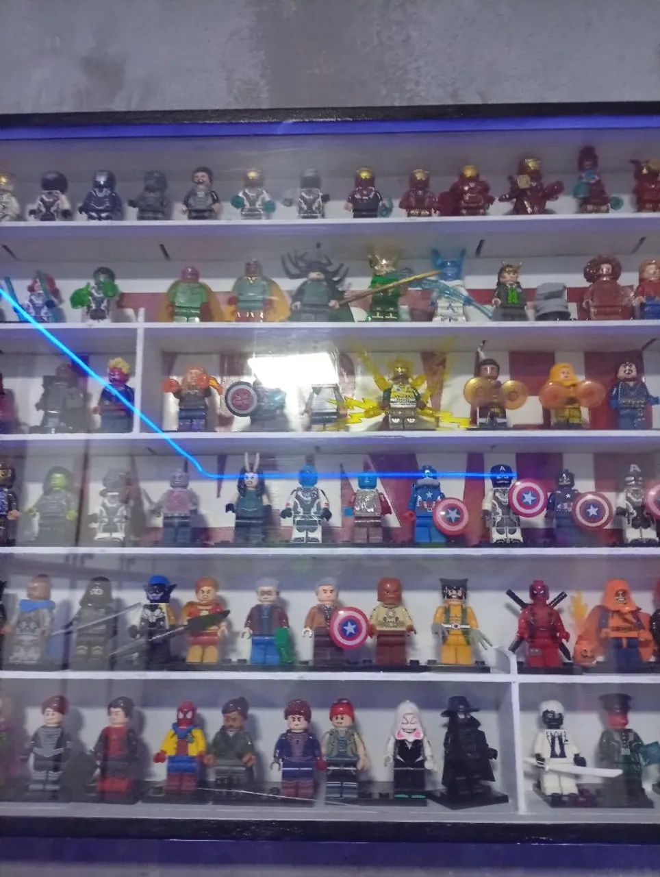 SIMILAR LEGO COLEÇÃO COMPLETA MARVEL - Foto 3