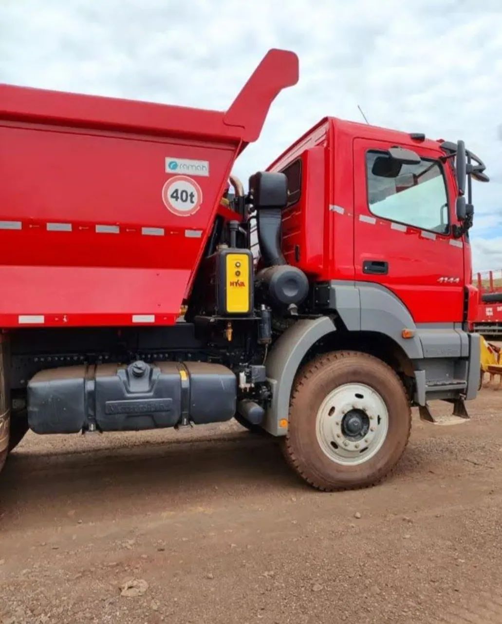 Axor 4144 traçado caçamba 2019 - Foto 2