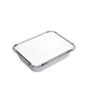 Bandeja retangular de alumínio de 250 ml - Foto 2