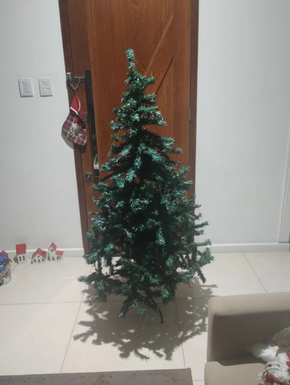 ÁRVORE DE NATAL 1,50 PÉ DE FERRO
