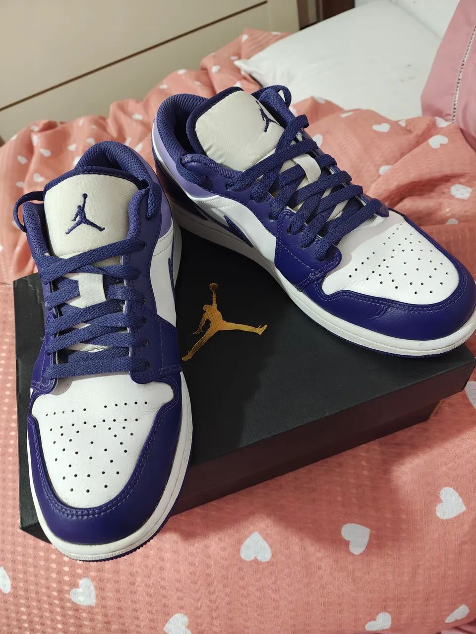 Jordan 1 Low Purple 40 - Foto 4
