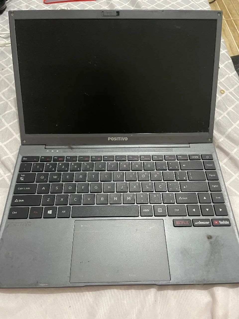 Notebook para venda de peças