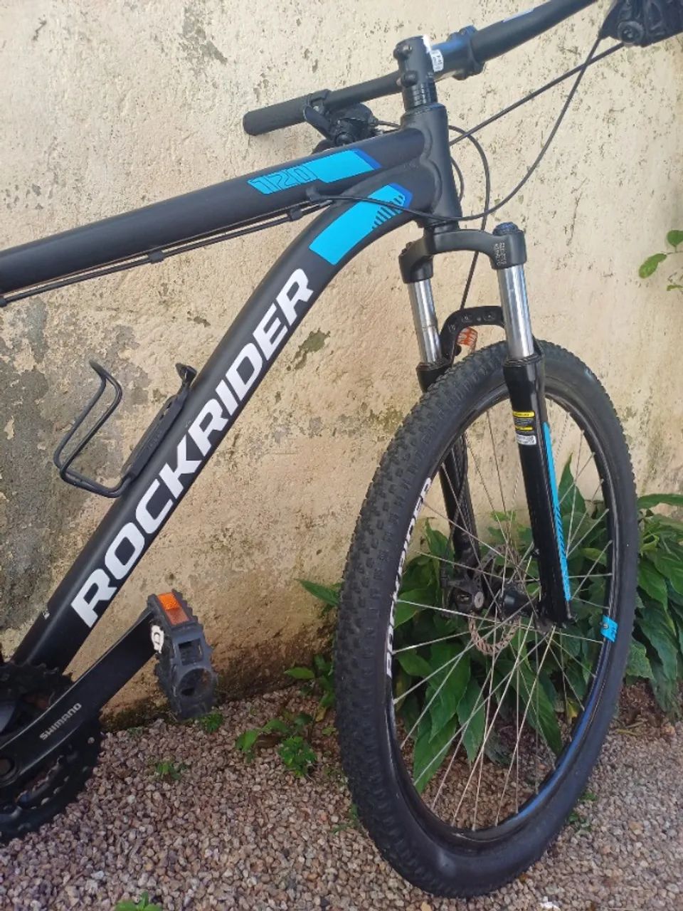 Bicicleta Rockrider ST M seminova. - Foto 3