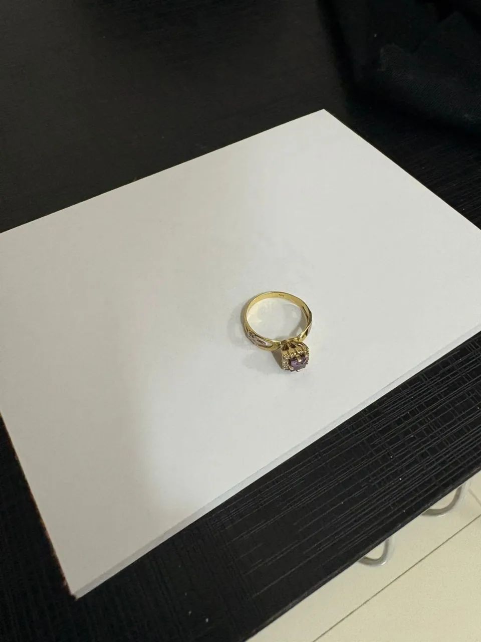 anel de ouro 18k!