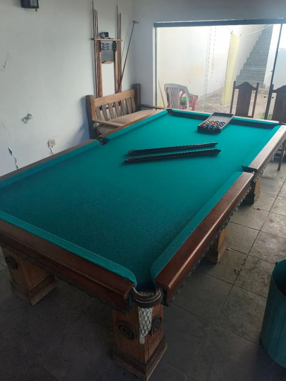 Mesa de bilhar tamanho profissional  - Foto 2