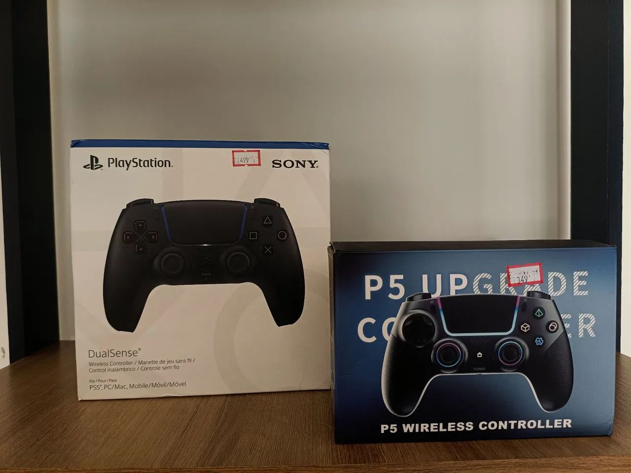 Controle ps5 sem fio com Hall effect e padles 