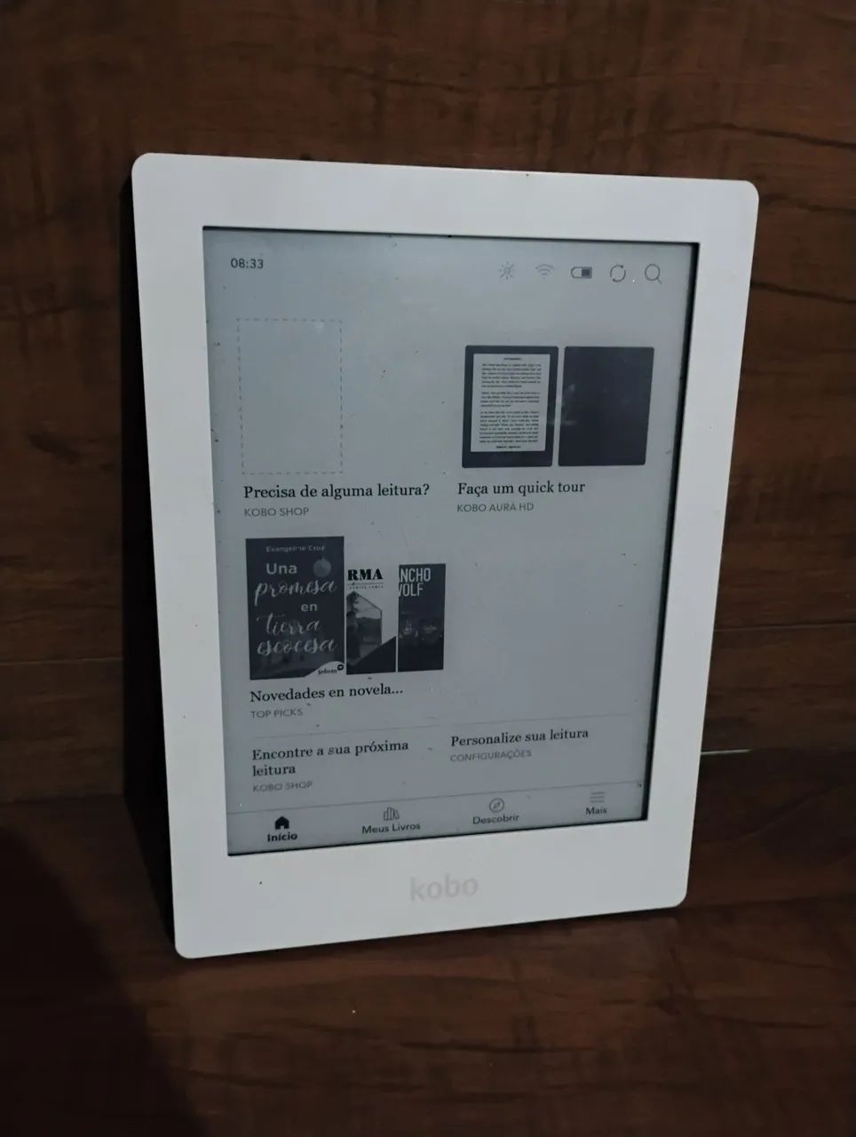 Kobo livro eletrônico perfeito funcionamento 