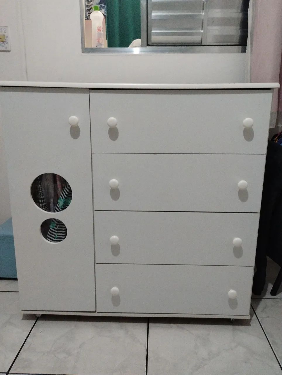 Guarda roupa e cômoda infantil  - Foto 3