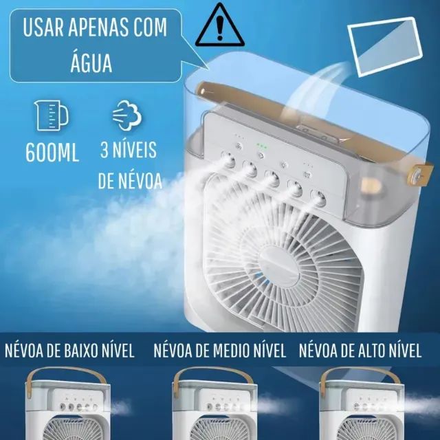 Ventilador E Umidificador De Ar RBG Grande - Foto 4