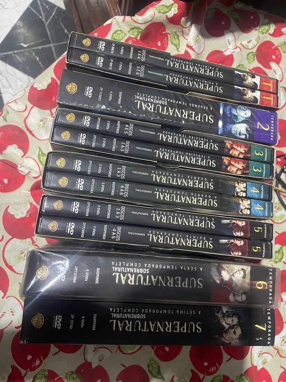 7 temporadas de Sobrenatural - Peças e Acessórios para TV - Nova