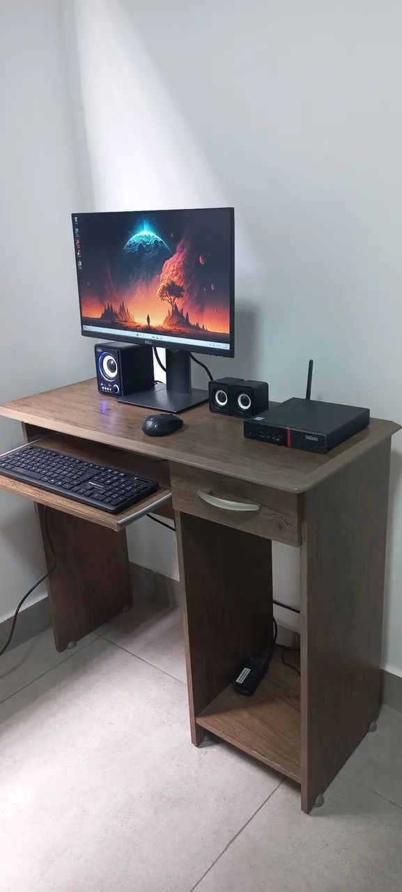 PC CORE I3 COMPLETO COM MESA - Foto 3