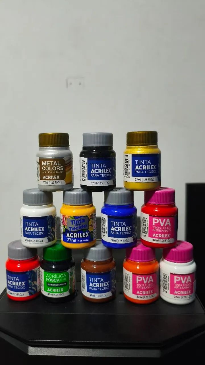 Tintas acrilex