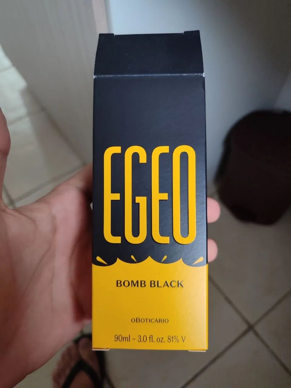 Perfume Egeo bomb black
