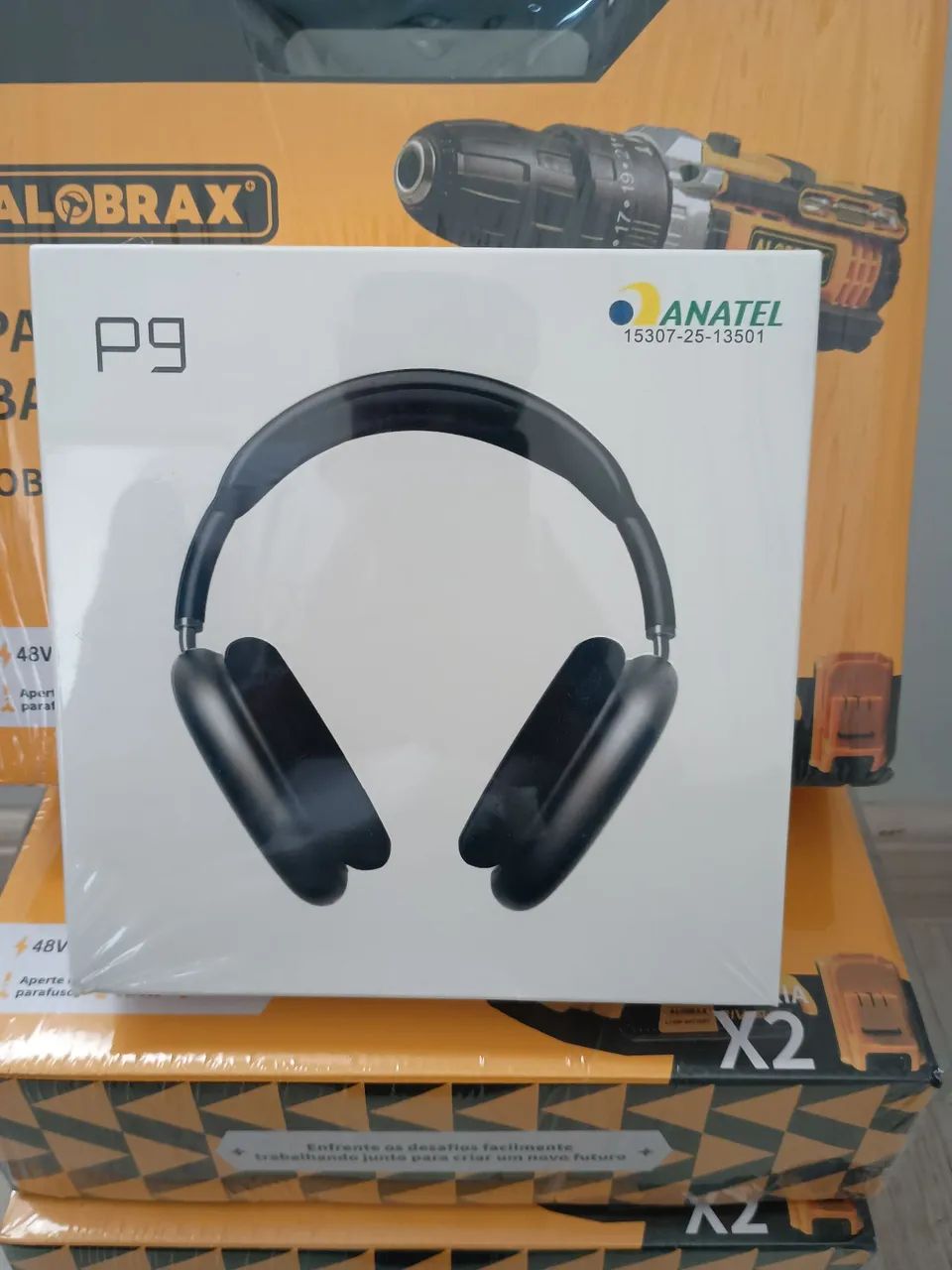Fonte de Ouvido bluetooth modelo P9  - Foto 2