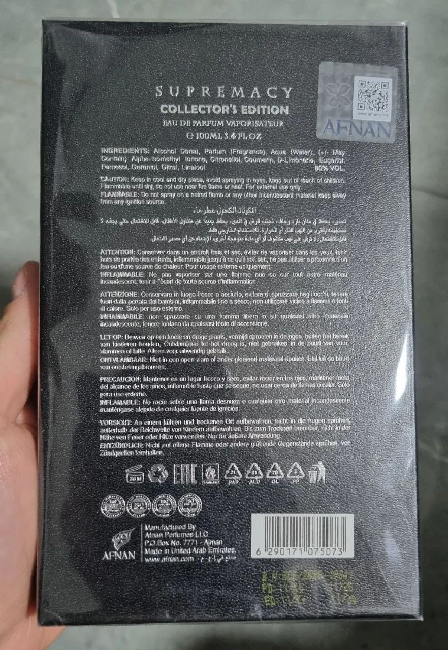 Perfume Supremacy Collector's Edition Original e Lacrado  - Foto 4