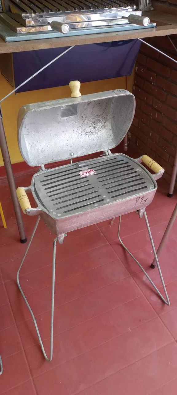 Churrasqueira de Bafo alumínio fundido  - Foto 5