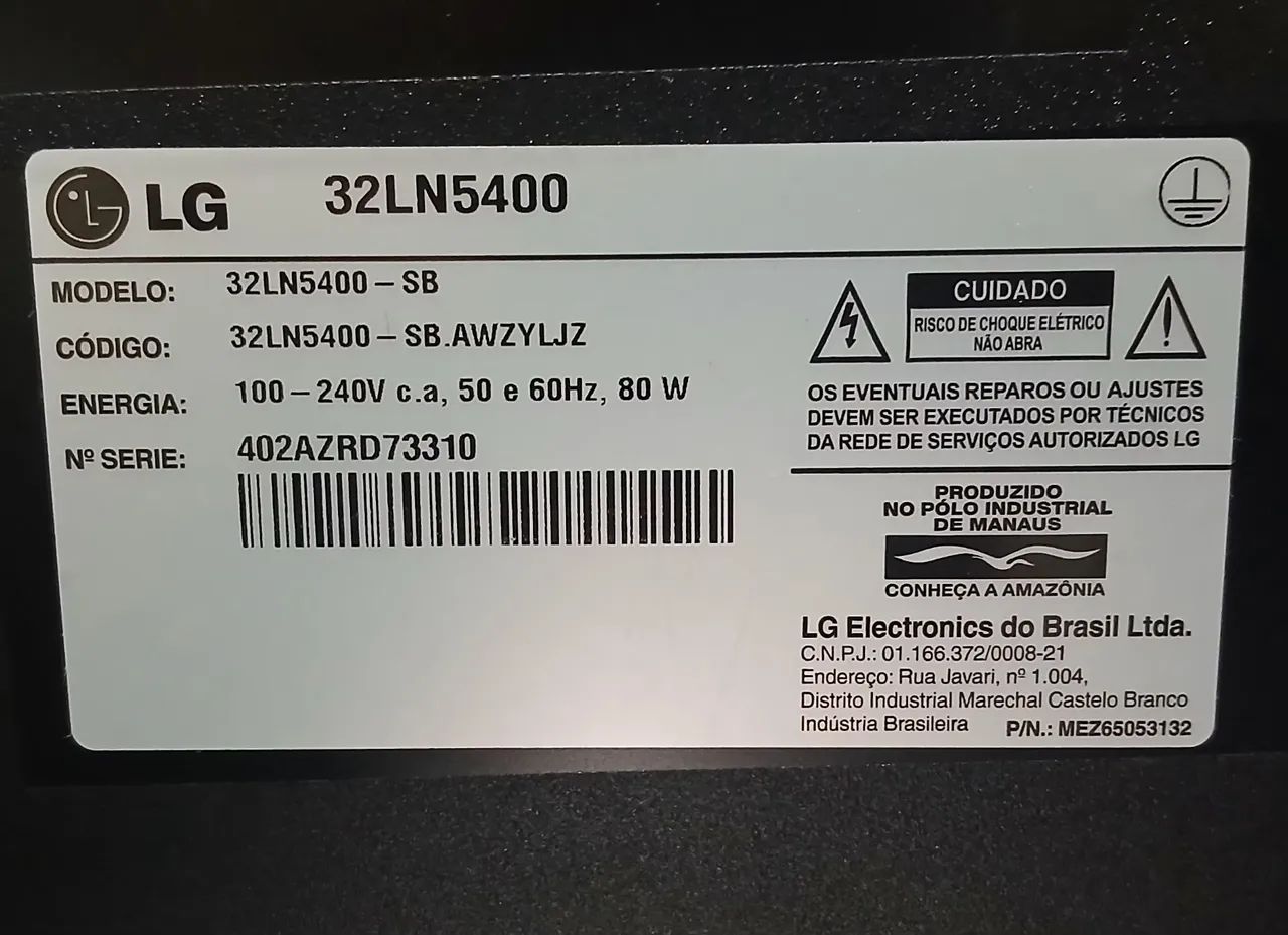 TVs de 32 e 50 Polegadas