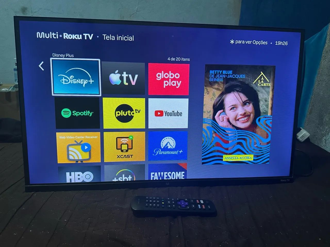 Tv multi Roku smart 32 perfeita  - Foto 2