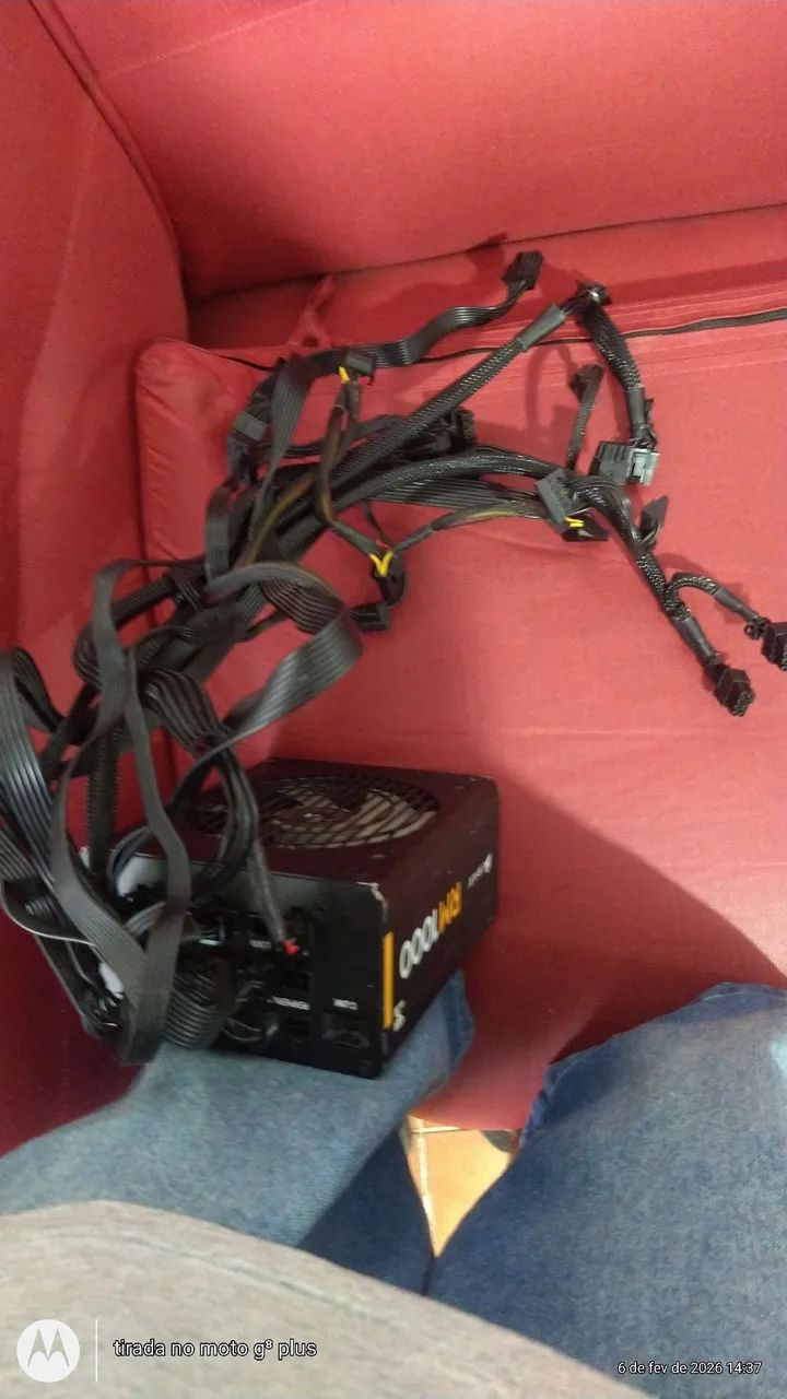 Fonte Corsair 1000watts usada "Leia anúncio"  - Foto 4