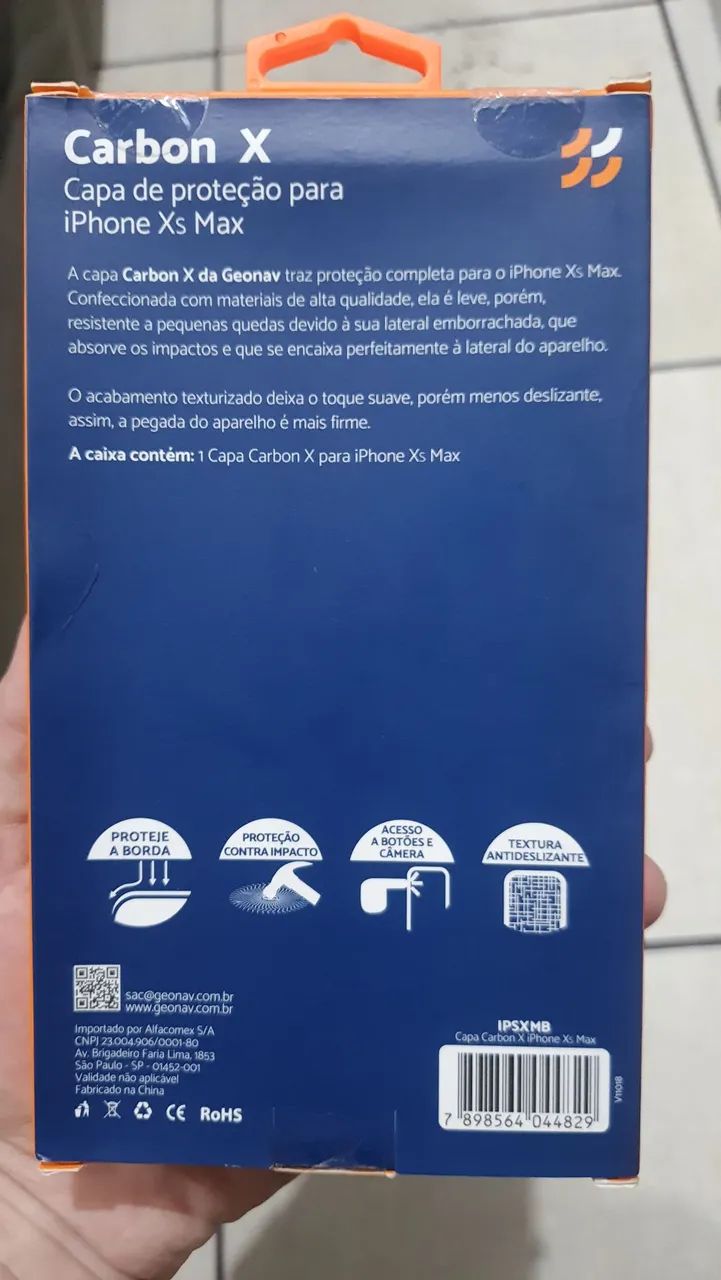 Capinha nova na caixa Iphone Xs Max - Foto 2